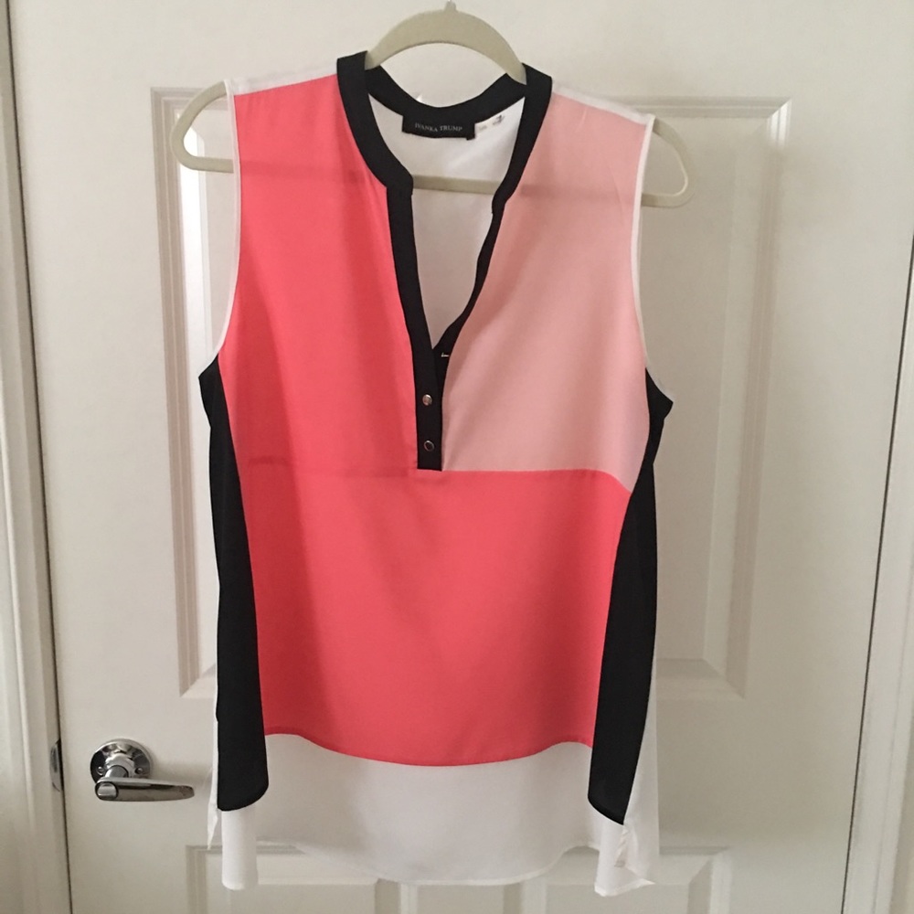 Ivanka Trump Sleeveless Top